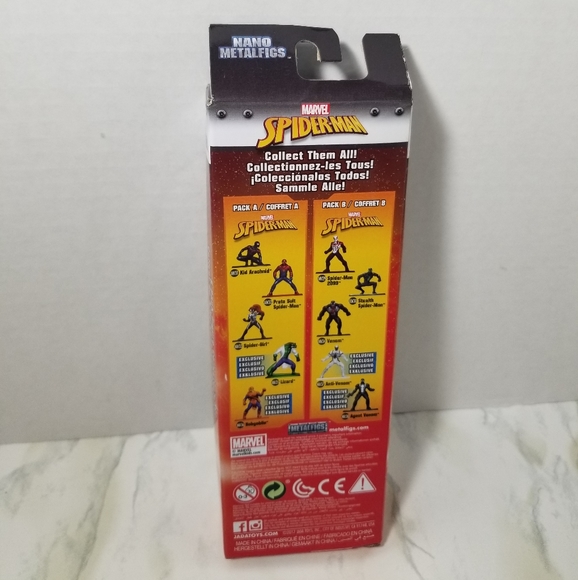 Marvel Spider-Man Nano Metalfigs - Picture 2 of 2